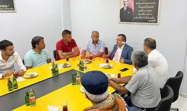 Milletvekili Aydemir'den Esnaf Kefalet Başkanı Coşkun'a ziyaret