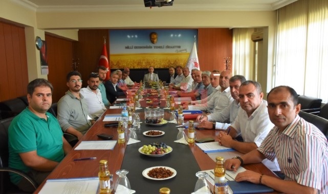 'Rekolte Tahmin Komisyonu' üzüm rekoltesi için toplandı