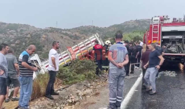 Sanatçı İbrahim Tatlıses, Bodrum'da geçirdiği kazada minibüste sıkıştı