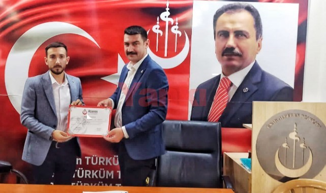 Alperen Ocakları Turgutlu başkanlığına İbrahim Bozan atandı