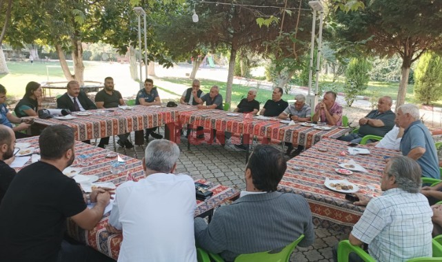 Emniyet Müdürü Tutak huzur güven toplantısında muhtarlarla buluştu