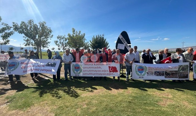 Tripoliçe Katliamı'nda hayatını kaybedenler İzmir'de anıldı