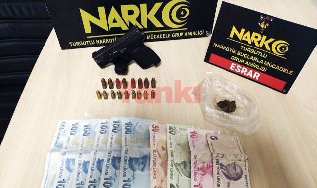 Turgutlu’da uyuşturucu madde satan şüpheli tutuklandı!