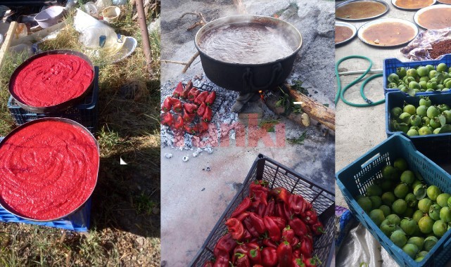 Turgutlu'nun köylerinde kış hazırlıkları devam ediyor