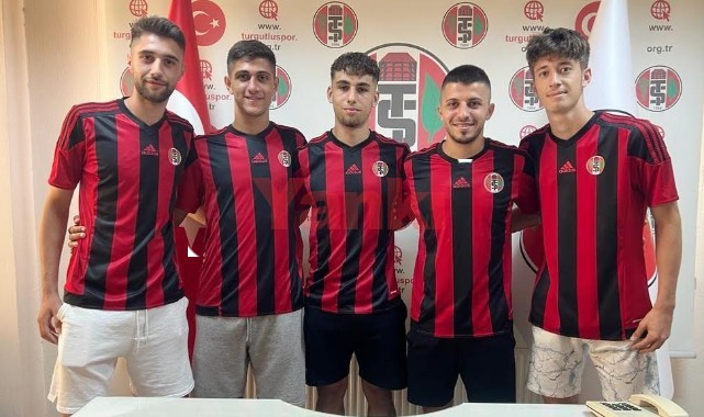 Turgutluspor 5 genciyle sözleşme imzaladı