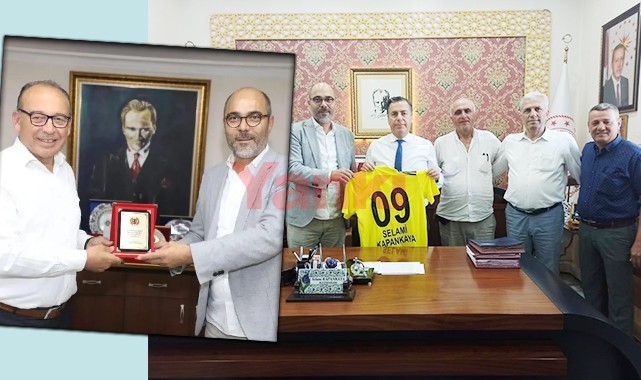 Turgutluspor Başkanı Daşkan ve yöneticilerden protokol ziyaretleri