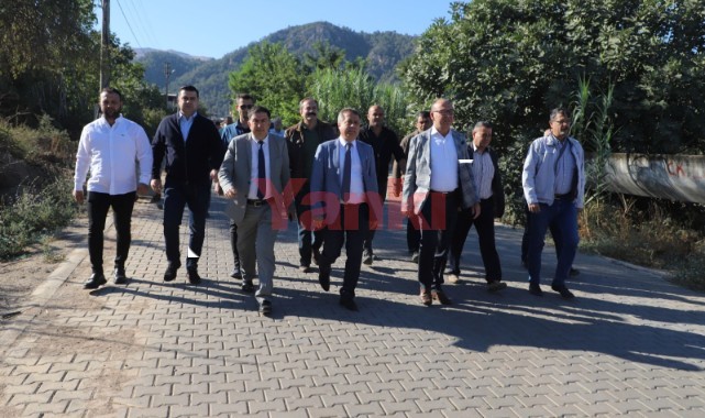 Urganlı ve Gökkaya Mahalleleri Arasına İlk Asfalt Atıldı