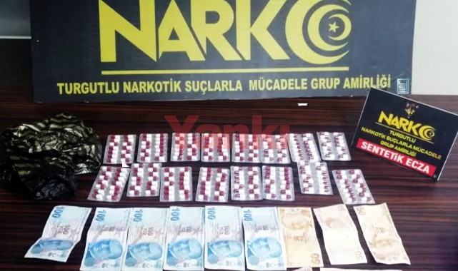 Üzerinden uyuşturucu hap çıkan şüpheli tutuklandı