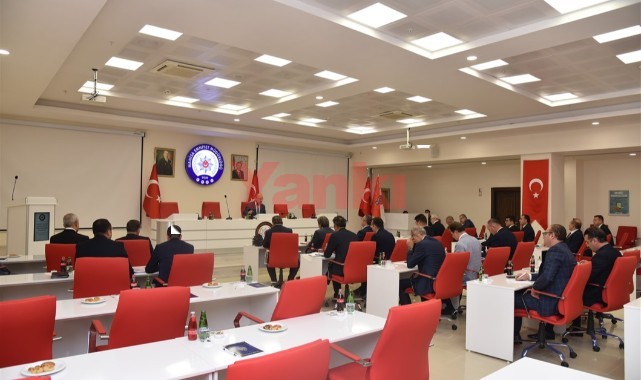 Kaymakamlar Toplantısı Vali Karadeniz Başkanlığında Yapıldı