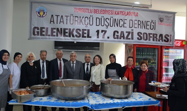 Gaziler ve vatandaşlar 17.Gazi Sofrası'nda buluştu