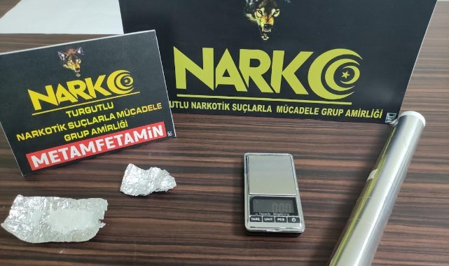 2.90 gram metamfetamin ele geçirildi! Şüpheli tutuklandı