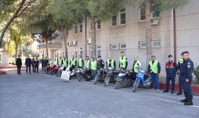 Çalıntı 14 motosiklet sahibine teslim edildi