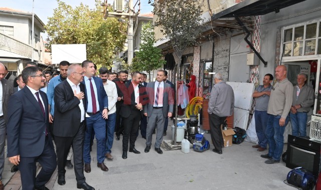Tarihi Çarşının Güzelliği Gün Yüzüne Çıkıyor