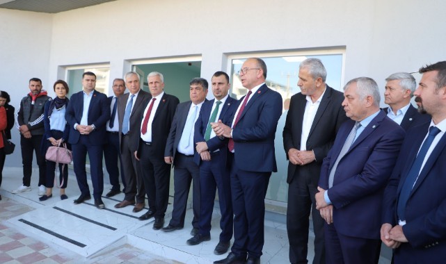 Taziye Evi ve Çocuk Kültür Sanat Merkezinin Anahtar Teslimi Yapıldı