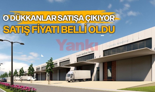 Turgutlu Belediyesi Koşukırı'na yapacağı dükkanları satışa çıkardı