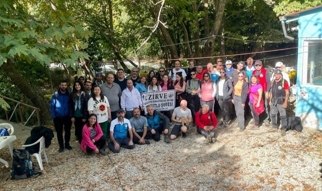 Zirve Dağcılık Kulübü Dağmarmara köylerindeydi