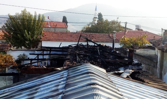 Çıkrıkçı'da ev yangını