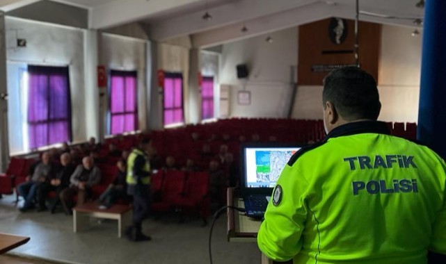Emniyetten servis sürücülerine eğitim