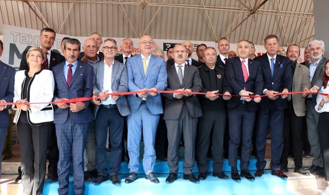 Manisa'da Tekno Tarım Uluslararası Tarım ve Hayvancılık Fuarı açıldı