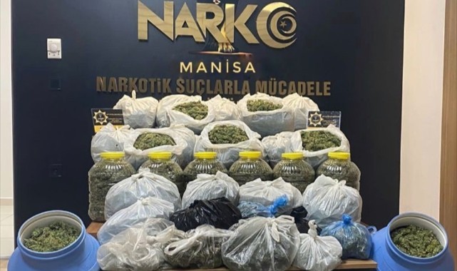Manisa merkezli uyuşturucu operasyonu: 3 şüpheli tutuklandı