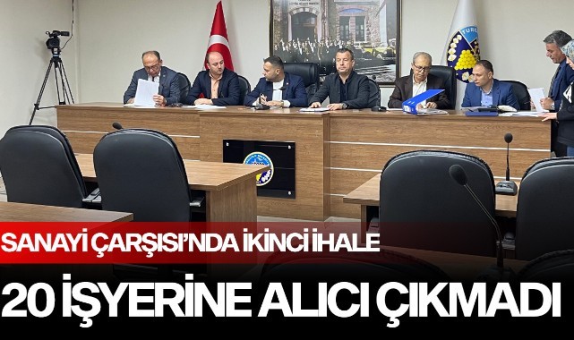 Sanayi Çarşısı'na ikinci ihalede de alıcı çıkmadı