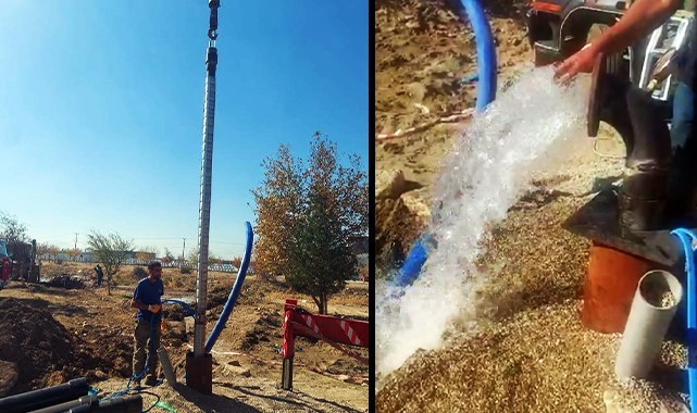 Turgutlu'ya yeni sondaj kuyusu; günde 1500 ton su basacak