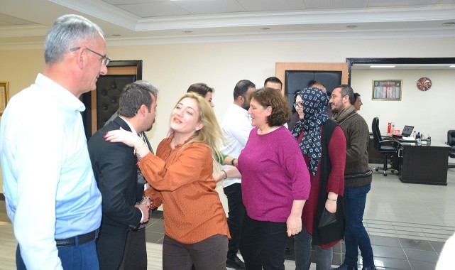 Akın, Belediye Personelinin Yeni Yılını Kutladı