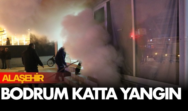 Evde çıkan yangın hasara neden oldu