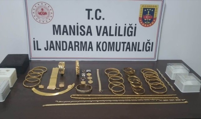 Evden nakit para ve altın çalan şüpheli tutuklandı