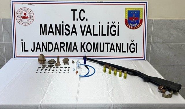 Hırsızlık şüphelisinin evinde tarihi eserler bulundu