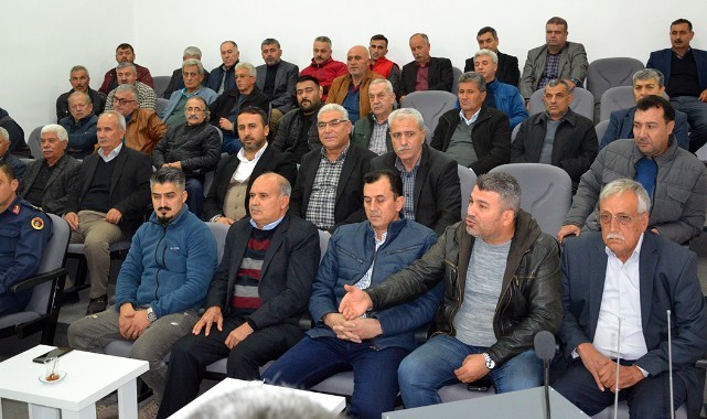 Muhtarlar yılın son toplantısını yaptı