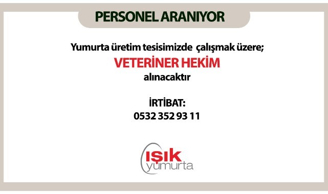 Veteriner Hekim Alınacaktır