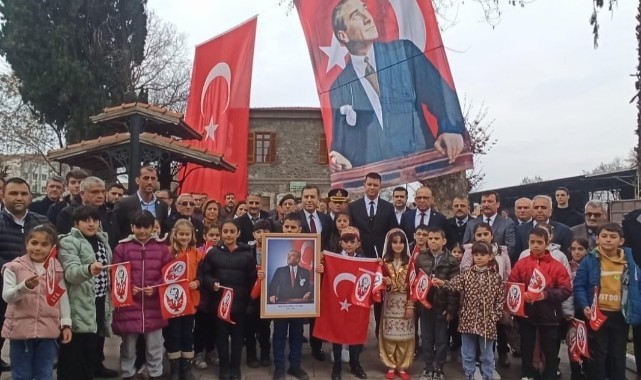 Atatürk'ün Turgutlu'ya gelişinin 100.yıl dönümü kutlandı