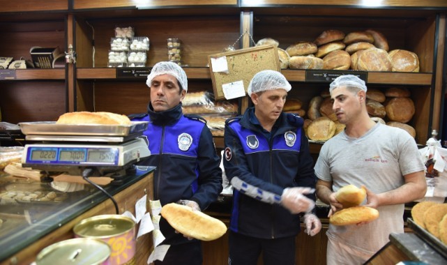 Büyükşehir Zabıta, fırınları denetledi