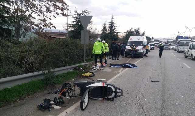 Kamyonetin çarptığı 78 yaşındaki elektrikli bisiklet sürücüsü öldü