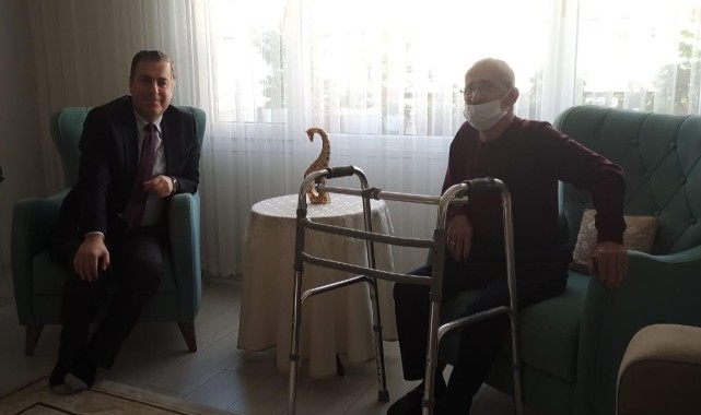 Kaymakam Kapankaya'dan Muhtar Beldek'e Ziyaret