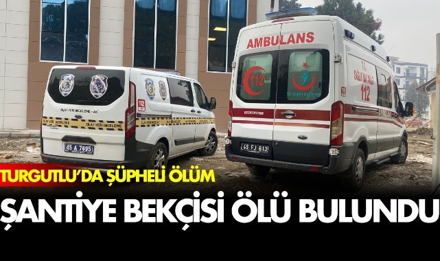 Şantiye bekçisi ölü bulundu