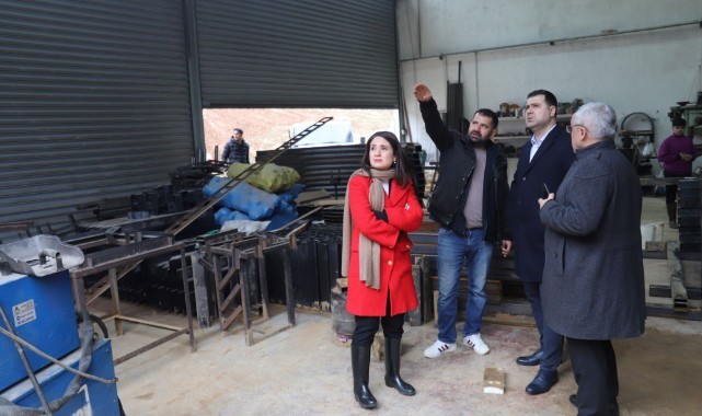 Turgutlu Belediyesi Başkanvekili Ercan ve Başkan Yardımcısı Honaz'dan Esnafa Ziyaret