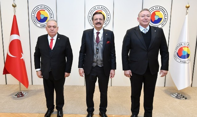 TUTSO'dan TOBB Başkanı Hisarcıklıoğlu'na ziyaret