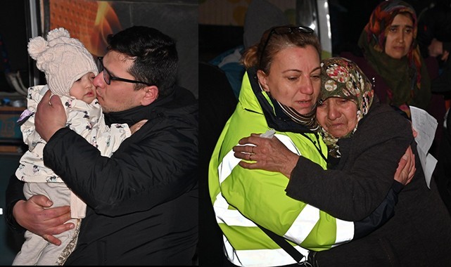 Deprem bölgesinden tahliye edilen depremzedeler Manisa'ya getirildi