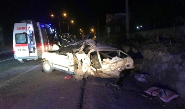 İki otomobil kazaya karıştı: 4 yaralı 