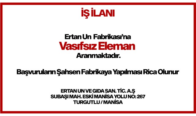 İş İlanı