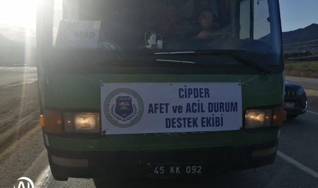 Manisa Büyükşehir'den Afet Bölgesine Takviye Filo