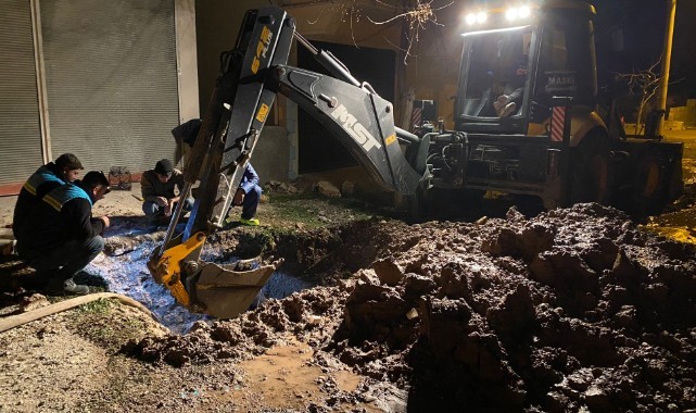 MASKİ, Kahramanmaraş'ta çalışmalarına devam ediyor