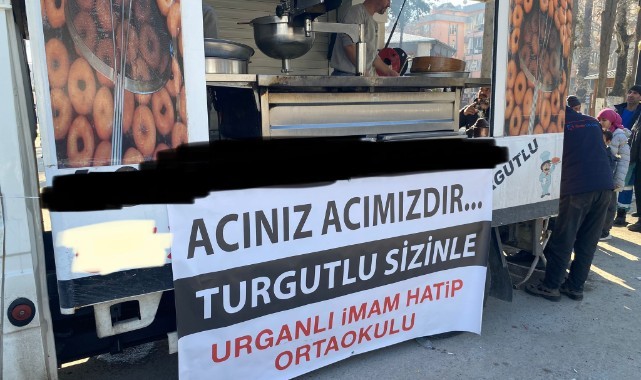 Urganlı İmam Hatip Ortaokulu'ndan depremzedelere destek