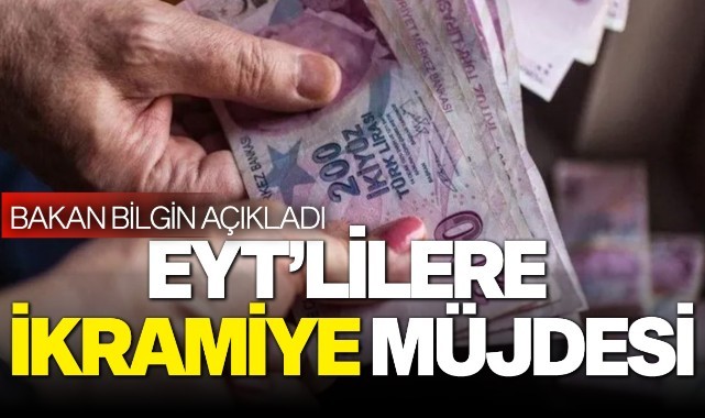 Bakan Bilgin'den bayram ikramiye müjdesi