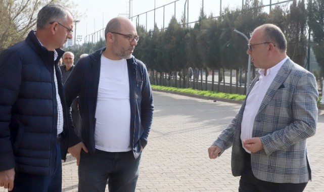Başkan Akın'dan Turgutluspor'a ziyaret