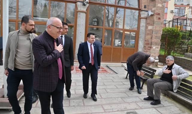 Başkan Ergün, Şehzadeler'de Vatandaşlarla Buluştu