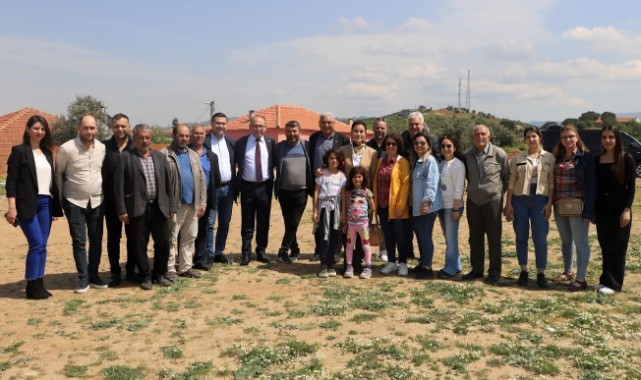Çepnidere Çok Amaçlı Etkinlik Salonu ile Halı Saha Projesinin temeli atılıyor