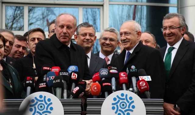 CHP lideri Kılıçdaroğlu, Muharrem İnce ile görüştü